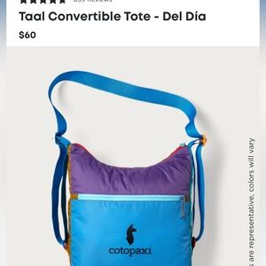 Cotopaxi Del Dia Taal Convertible Tote